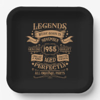 Personalised seventy vintage 70th birthday party
