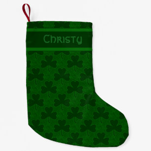 Personalised Shamocks Small Christmas Stocking