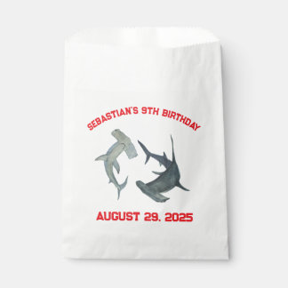 Personalised Shark Favour Bag 