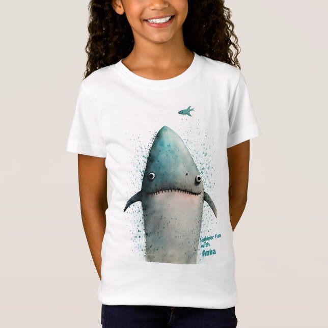 Personalised Shark t-shirt (Front)