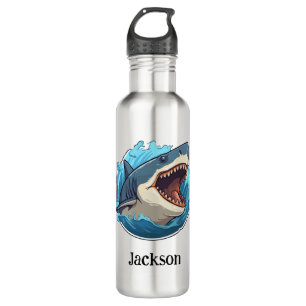 Personalised Shark Water Bottle 