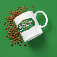 Personalised Shenanigans Squad Mug