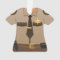 Personalised Sheriff Christmas Holiday Ornament