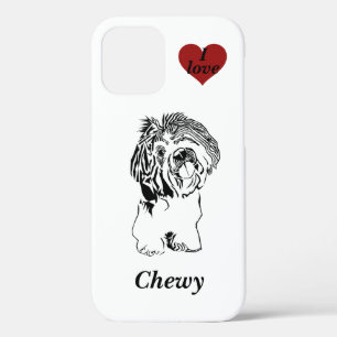 Personalised Shih Tzu Dog iPhone 12 Case