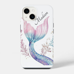Personalised Shimmering Mermaid Tail Phone Case