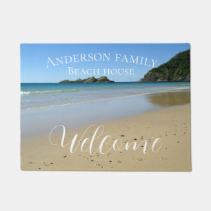Personalised Shore Beach Door Mat