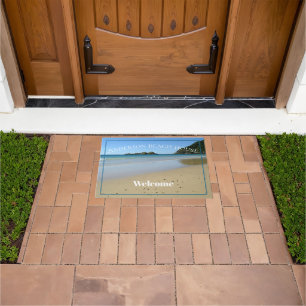 Personalised Shore Beach Door Mat