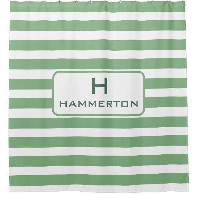 Personalised Shower Curtain With Liner (Front)