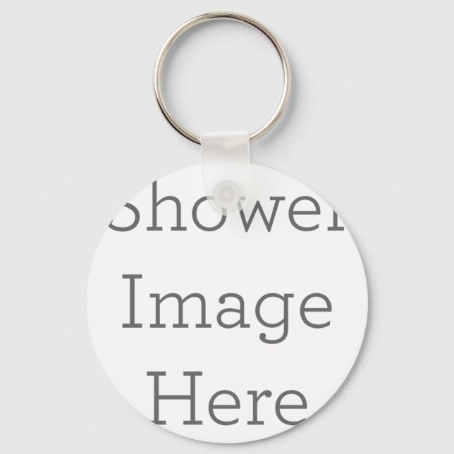 Metal Circle Keychain, 2" (Front)