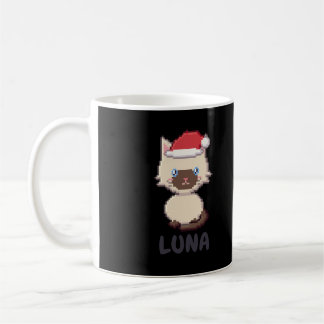 Personalised Siamese Cat Christmas Mug