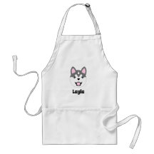 Personalised Siberian Husky Dog Apron