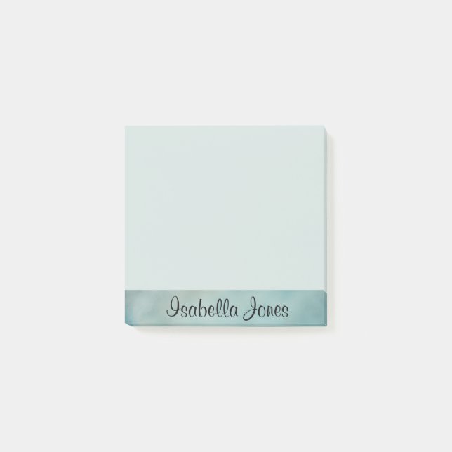 Personalised Side Tab with Name Post-it Notes (Front)