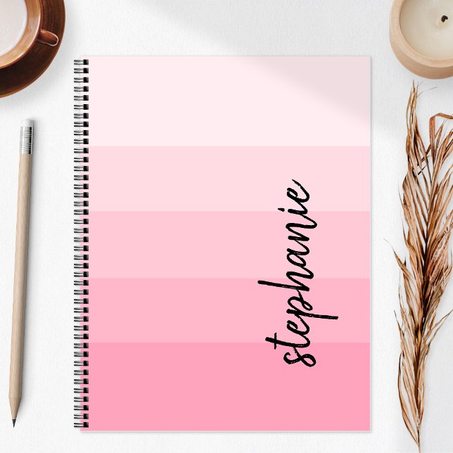 Personalised Signature Colour Block Pink 2024 Planner (Creator Uploaded)