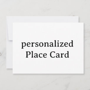 personalised Signature Matte 4.5" x 6.25"Flat Card