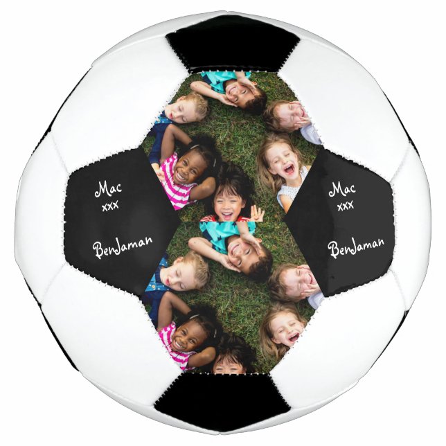 Personalised Signed and Image Soccer Ball (Front)