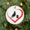 Personalised Silhouette Barrel Racing Horse, Heart