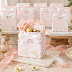 Personalised Silly Goose Girl Baby Shower Favour Box