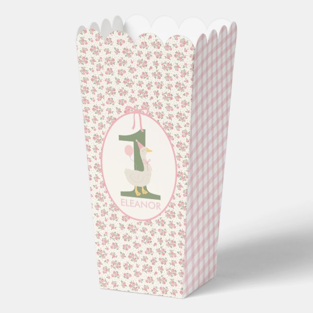 Personalised Silly Goose Party Favour Box (Front)