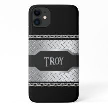 Personalised Silver Metal and Chain