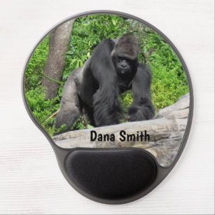 Personalised Silverback Gorilla Mouse Pad