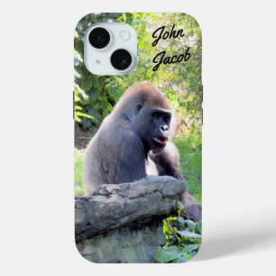 Personalised Silverback Gorilla Phone Case