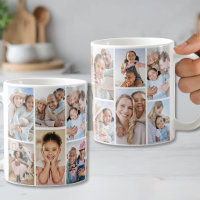 Personalised Simple 14 Photo Collage