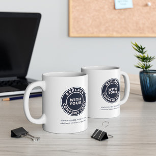 Personalised Simple Business Promotional Logo Coffee Mug
