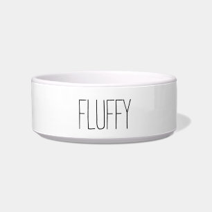 Personalised Simple Dog Bowl