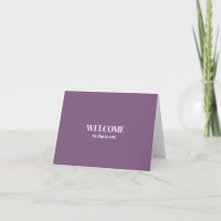 Personalised simple Elegant Welcome to the team