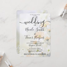 Personalised Simple Little Orange Flowers Wedding