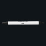 personalised simple monogram add your name wedding black ink pen<br><div class="desc">design</div>