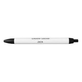 personalised simple monogram add your name wedding black ink pen