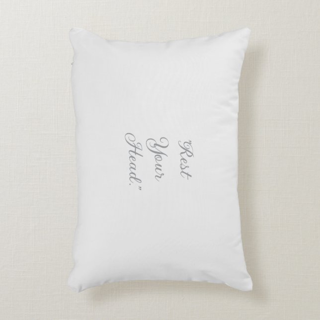 Personalised Simple Throw Pillow (Front(Vertical))