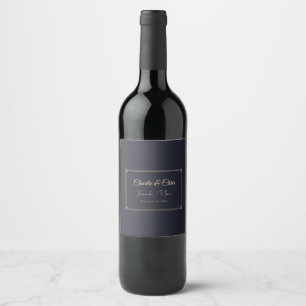 Personalised Simply Beautiful Wine Label