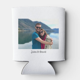Personalised Single Photo Custom Can Cooler