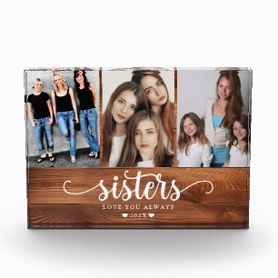 Personalised Sisters Photo Collage
