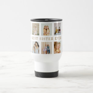Personalised Sisters Travel Mug Custom Photos