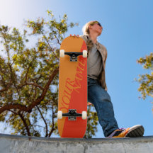 Personalised Skateboard - Add Your Name