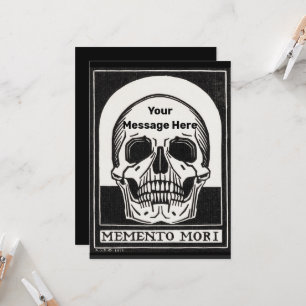 Personalised Skeleton Birthday Halloween Party Invitation
