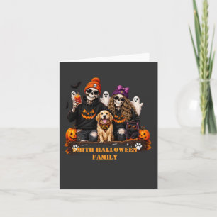 Personalised Skeleton Halloween Stay Spooky Card