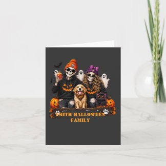 Personalised Skeleton Halloween Stay Spooky Card