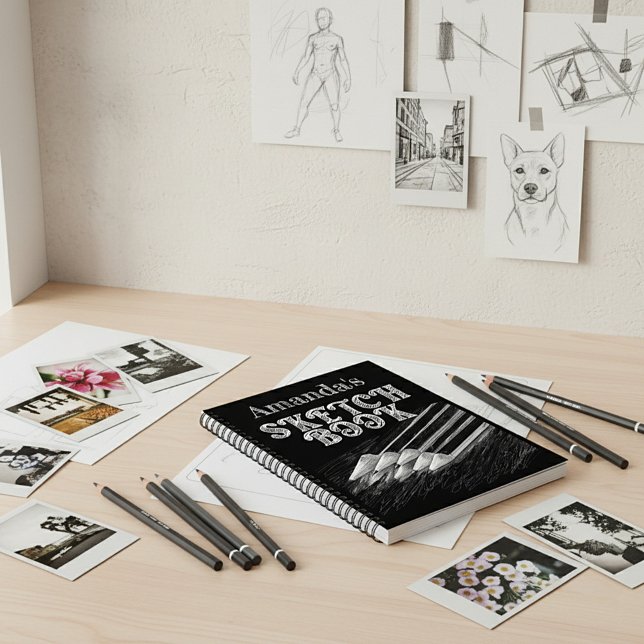 Personalised sketchbook notebook (Creator Uploaded)