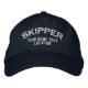 Personalised Skipper Nautical Style Hat