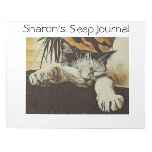 Personalised Sleep Journal Notepad