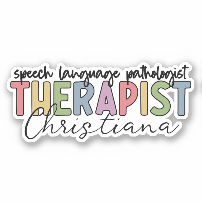 Personalised SLP Speech Language Pathologist (Front)