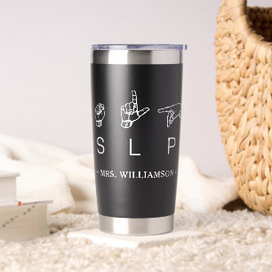 Personalised SLP Speech Pathologist Appreciation Insulated Tumbler