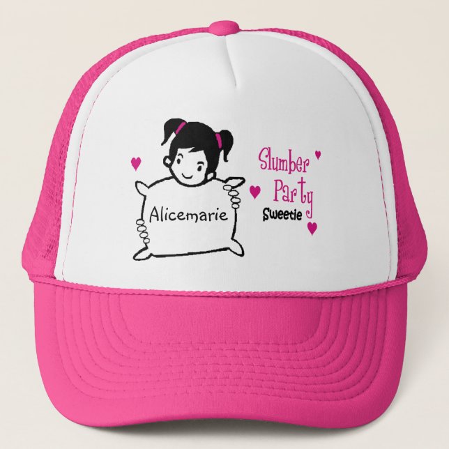 Personalised Slumber Party Hat (Front)