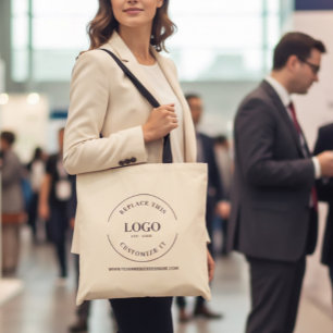 Personalised Small Business Branding Reusable Tote Bag