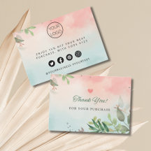 Personalised Small Business Thank You Notes