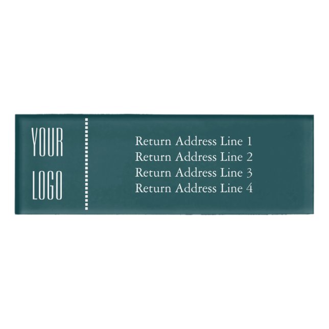 Personalised Small Name Badge (Front)